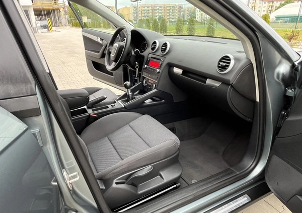 Audi A3 cena 26999 przebieg: 219000, rok produkcji 2009 z Złocieniec małe 529